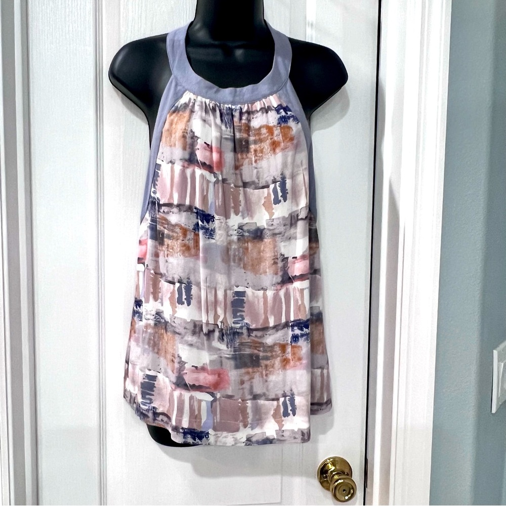 Womens Print Tank by Mono B Size Small